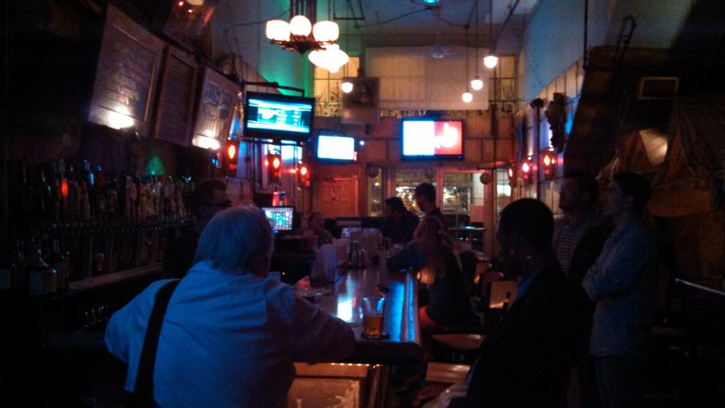 Second room first floor bar at The Big Hunt