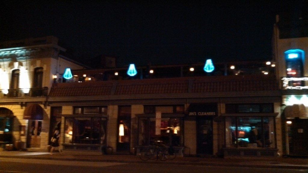 Local 16 and its great roof deck from the other side of U Street