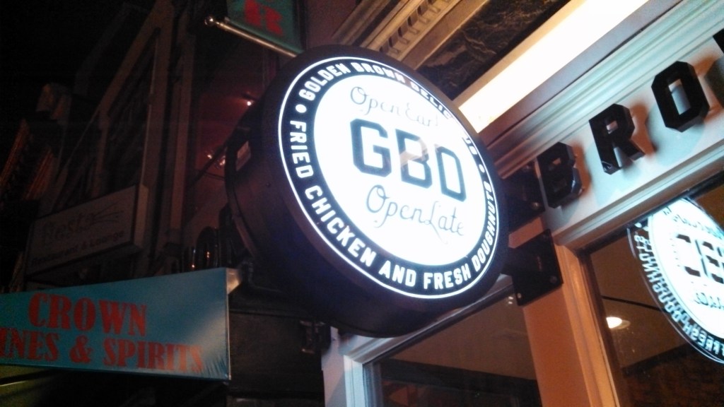 GBD's cool sign