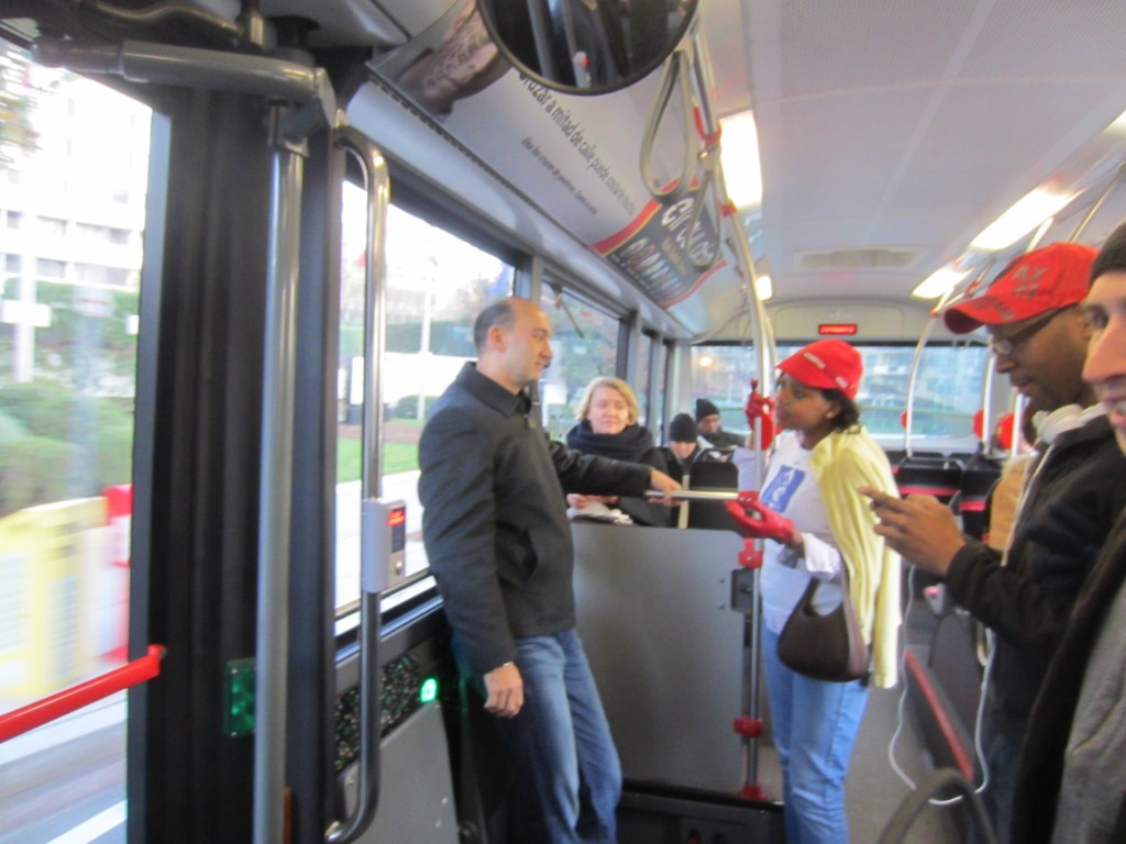 Taking DC Circulator to stop 2