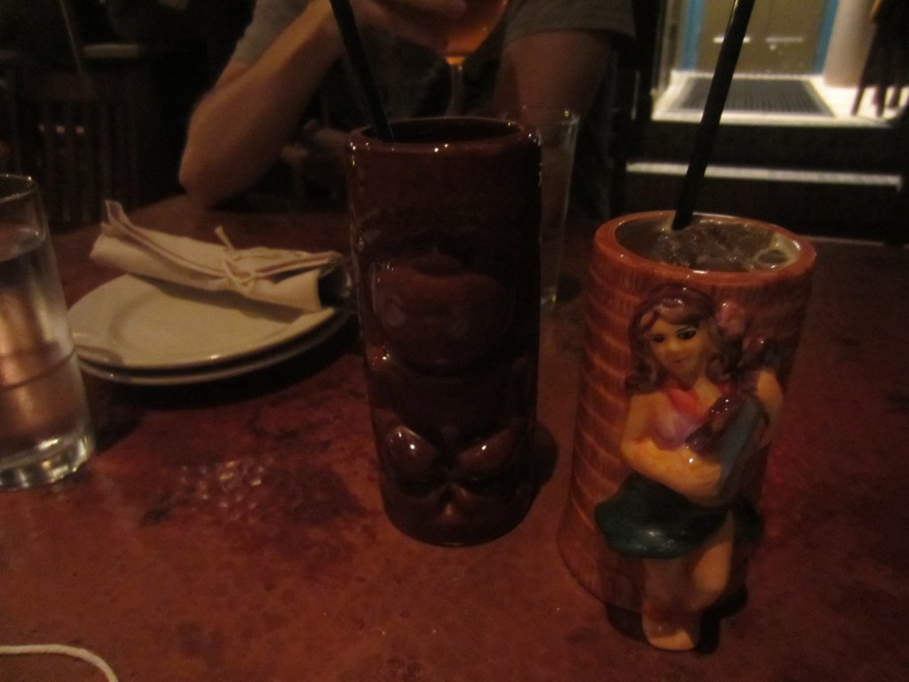 Tiki drinks at Bar Charley