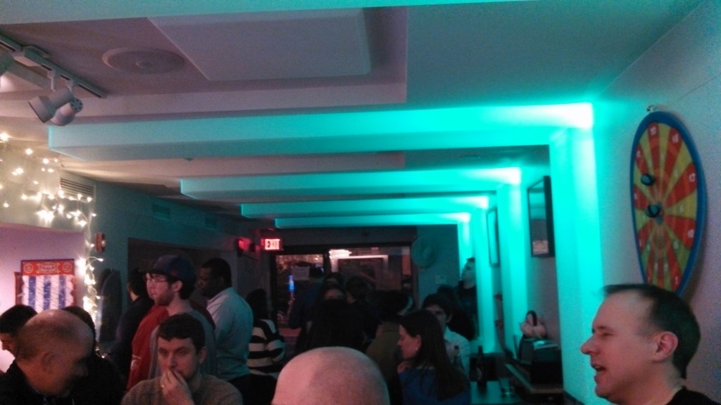 Another view from back of Thomas Foolery