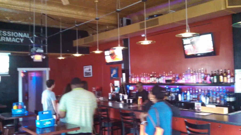 Bravo Bar - third stop - in between games