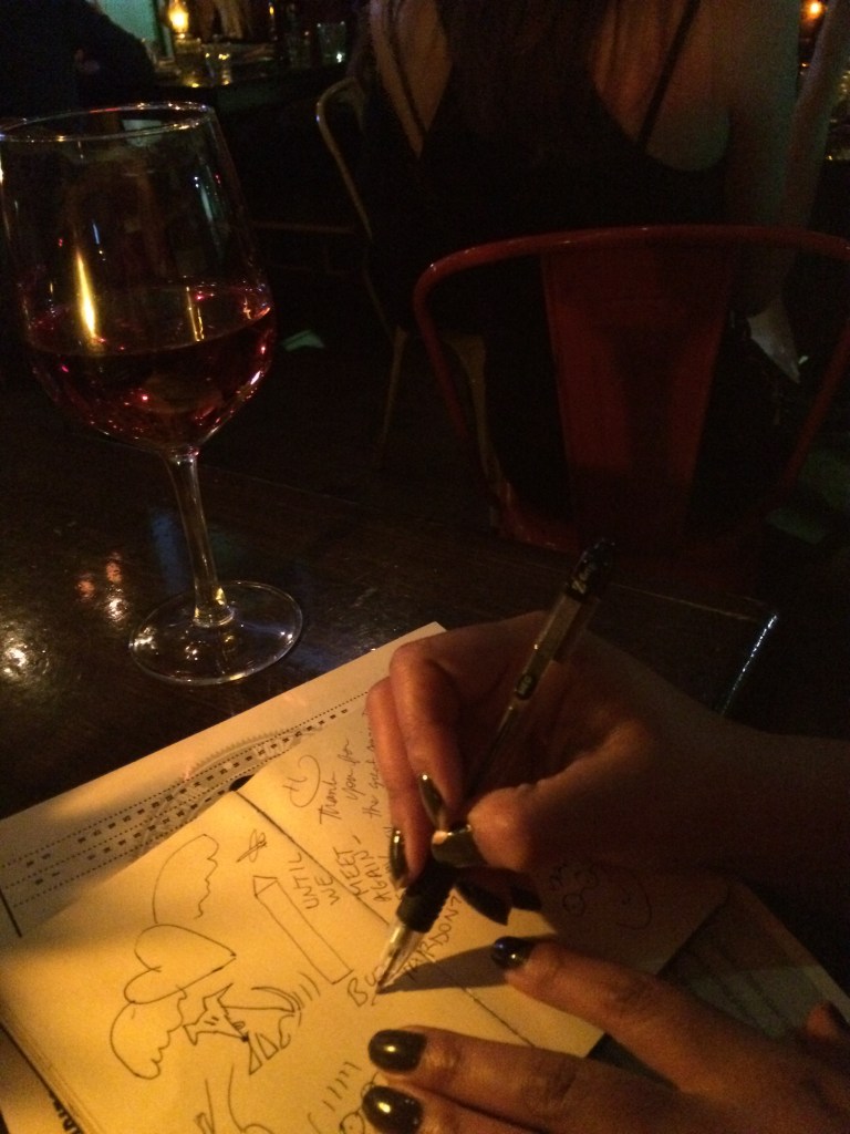 Fun mini guestbooks each check comes in at Neighborhood