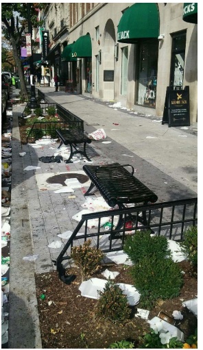 Aftermath of Nightmare on M Street Bar Crawl