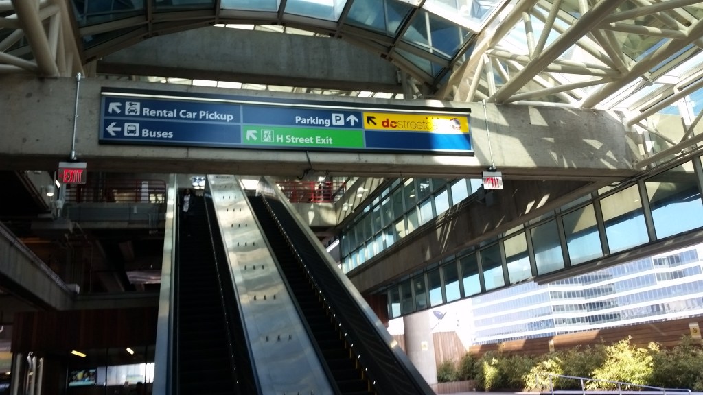 Plenty of signs pointing you the right way in Union Station