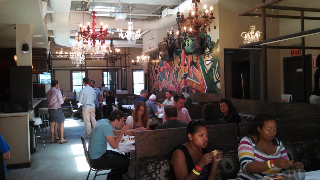 Policy's Alleged Dance Floor is in the Background